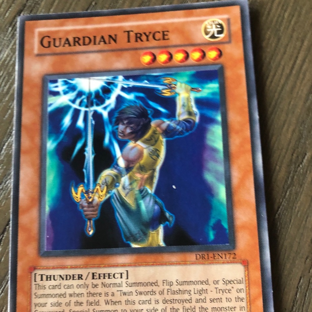 Yugioh konami💥guardian tryce @1996 mint